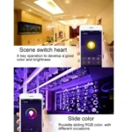 XS-SLD01 5m 60W Smart WiFi Rope Light, 300 LEDs SMD 5050 Colorful Light APP Remote Control Works with Alexa & Google Home - Image 10