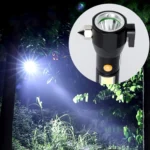 10W 450 Lumens IPX4 Waterproof Rechargeable LED Flashlight with Safety Hammer & 3-Modes - Image 7