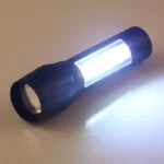 A2 USB Charging Waterproof Zoomable XPE + COB Flashlight with 3-Modes & Storage Box - Image 7