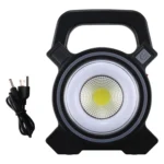 JY-819A 10W Solar Rechargeable White Light COB LED Work Light, Handheld Camping Lamp with Solar Panel - Image 5