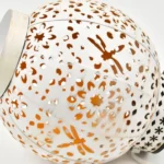 SZ-20004 Solar Lantern Wrought Iron Hollow Lawn Lamp Outdoor Garden Decorative Lamp - Image 3