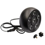 3 in 1 6 LEDs Voice Control + Self-propelled + RGB Mini LED PAR Light, AC 100-240V - Image 2
