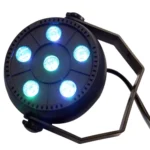 3 in 1 6 LEDs Voice Control + Self-propelled + RGB Mini LED PAR Light, AC 100-240V - Image 4
