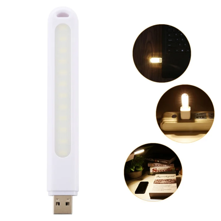 LED4005WL_3.webp 3W 12LEDs 5V 160LM USB LED Book Light Portable Night Light - Image 4