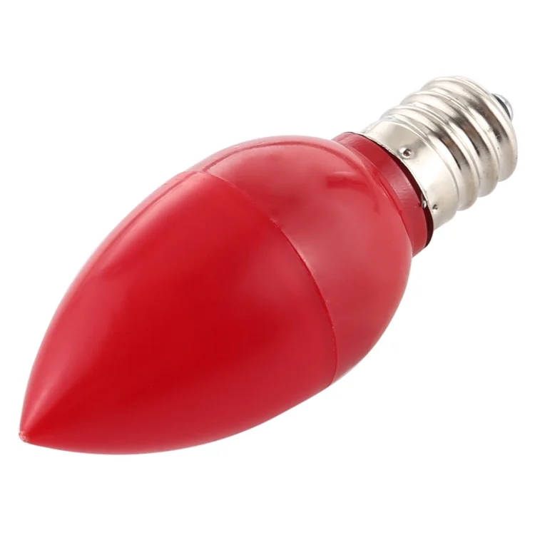 LED4014_1.webp E12 2W 2835 SMD 90 LM LED Red Light Bulb Energy Saving Light, AC 220V - Image 2