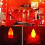 E12 2W 2835 SMD 90 LM LED Red Light Bulb Energy Saving Light, AC 220V - Image 4