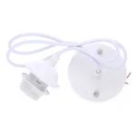 E27 Lamp Holder DIY Ceiling Chandelier Light Bulbs Screw Base Socket, Cable Length: 1m - Image 3
