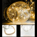 Solar Energy Glass Bottle Pendent Lamp IP55 Waterproof Outdoor Garden Decoration Light - Image 4