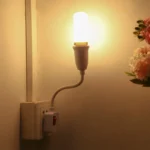 E27 Bulb Holder Flexible Extension Converter with Switch, US Plug - Image 7