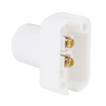 E17 Threaded Square Wall-mounted Lamp Holder - Image 2
