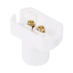 E17 Threaded Square Wall-mounted Lamp Holder - Image 4