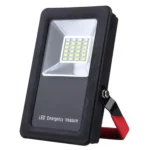 30W IP65 Waterproof USB Charging Floodlight, 24 LEDs SMD5730 2400LM 6000-6500K Red and Blue Light Flashing Warning Lights Portable with Holder - Image 2