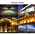 30W IP65 Waterproof USB Charging Floodlight, 24 LEDs SMD5730 2400LM 6000-6500K Red and Blue Light Flashing Warning Lights Portable with Holder - Image 12