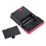 30W IP65 Waterproof USB Charging Floodlight, 24 LEDs SMD5730 2400LM 6000-6500K Red and Blue Light Flashing Warning Lights Portable with Holder - Image 4