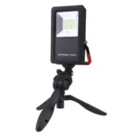30W IP65 Waterproof USB Charging Floodlight, 24 LEDs SMD5730 2400LM 6000-6500K Red and Blue Light Flashing Warning Lights Portable with Holder - Image 6