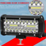 7 inch 30W 3000LM 6000K LED Strip Lamp Working Refit Off-road Vehicle Roof Strip Light - Image 10