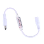 Mini Single Color LED Controller with 11 Keys RF Remote Control, DC 5-24V(White) - Image 3