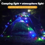 KXK-505 Multifunctional Tent Camping Llight with 15m String Light - Image 10