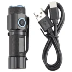 603 IPX6 Waterproof Mini Flashlight with Clip - Image 4
