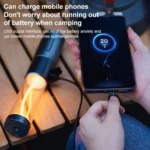 KXK-606 15W Camping Flashlight Rechargeable Emergency Light - Image 12