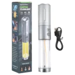 KXK-606 15W Camping Flashlight Rechargeable Emergency Light - Image 13