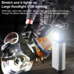 KXK-886 IP44 Waterproof Work Light 3 Color Temperature COB Emergency Flashlight - Image 5