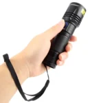 B14 40W 365nm Black Lens UV Rays Flashlight - Image 4