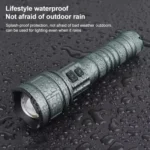 G62 20W White Laser Wick Telescopic Zoom LED Flashlight - Image 8