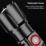289 20W White Laser Mini Flashlight with Clip - Image 7