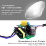 70W Warehouse Workshop Factory LED Mining Lamp Explosion-proof Light, with 50cm Hanging Rod Engineering Version - Image 5