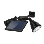 Solar Powered Robot LED Spotlight Double-headed Smart Sensor Light for Outdoor Lawn - Image 3