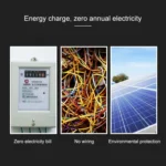 18 LEDs 600LM IP65 Waterproof Solar Powered Garden Lamp Body Induction Light Street Lamp - Image 14