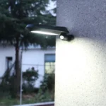 18 LEDs 600LM IP65 Waterproof Solar Powered Garden Lamp Body Induction Light Street Lamp - Image 16