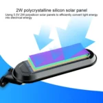 18 LEDs 600LM IP65 Waterproof Solar Powered Garden Lamp Body Induction Light Street Lamp - Image 6