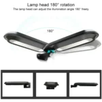 18 LEDs 600LM IP65 Waterproof Solar Powered Garden Lamp Body Induction Light Street Lamp - Image 7