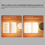 Original Huawei Smart OPPLE LED Desk Lamp Folding Adjust Reading Table Lamp Brightness Lights, Support HUAWEI HiLink - Image 10