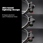 D10 5W XML-2 IPX6 Waterproof Headband Light, 1200 LM USB Charging Adjustable Outdoor LED Headlight - Image 4