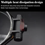 D10 5W XML-2 IPX6 Waterproof Headband Light, 1200 LM USB Charging Adjustable Outdoor LED Headlight - Image 5