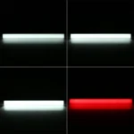 Q34 34cm White + Red USB LED Strip Light Portable 5V 650mA 5500-6500K with Switch - Image 8