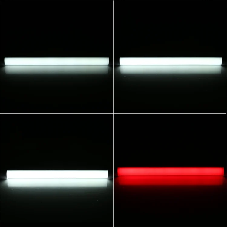LED5600_7.webp Q34 34cm White + Red USB LED Strip Light Portable 5V 650mA 5500-6500K with Switch - Image 8