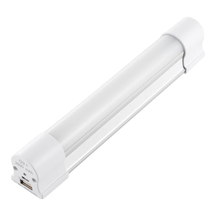 LED5601_1.webp Q21 21cm White + Red USB LED Strip Light Portable 5V 650mA 5500-6500K with Switch - Image 2