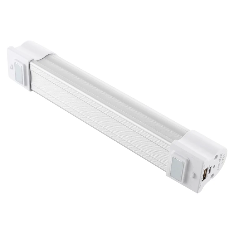 LED5601_3.webp Q21 21cm White + Red USB LED Strip Light Portable 5V 650mA 5500-6500K with Switch - Image 4