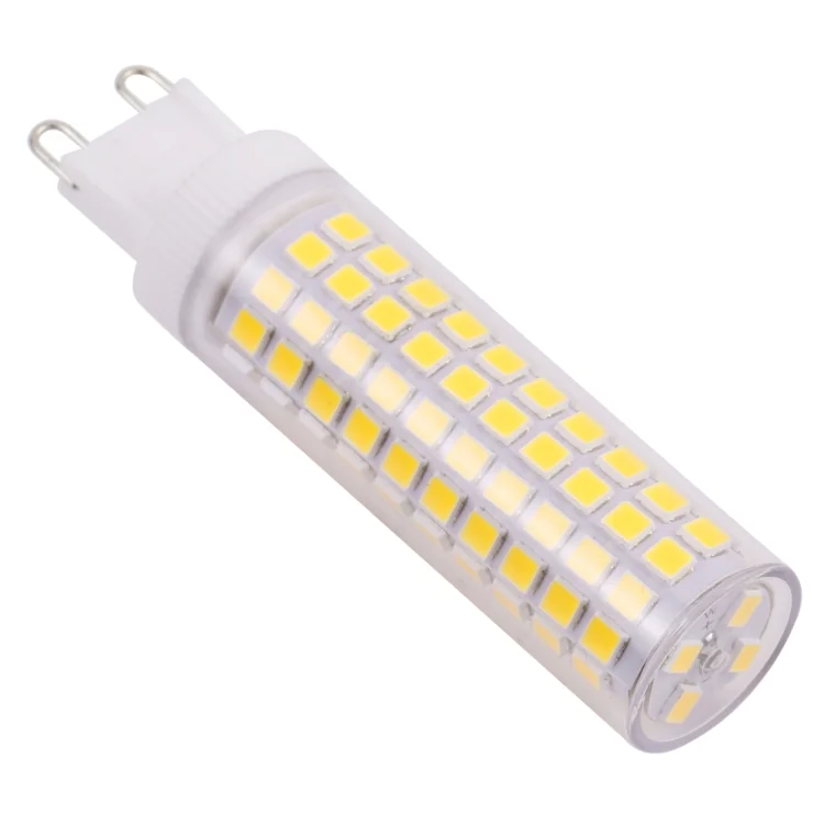LED5702WL_1.webp G9 124 LEDs SMD 2835 2800-3200K LED Corn Light, No Flicker, AC 85-265V - Image 3