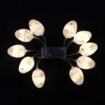 10 Bulbs LED Cute Easter Eggs Decorative Lamp Holiday Decorative Light Bulbs - Image 3