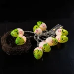 10 Bulbs LED Cute Easter Eggs Decorative Lamp Holiday Decorative Light Bulbs - Image 5