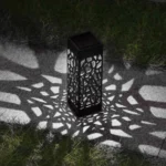 Outdoor Hollowing Out Solar Energy Garden Lawn Lamp - Image 8