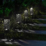 Outdoor Hollowing Out Solar Energy Garden Lawn Lamp - Image 9