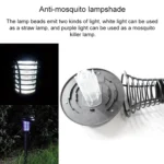 LED Solar Powered Mosquito Pest Killer Farm Lawn Light Landscape Lamp IP44 Waterproof - Image 4