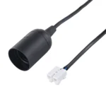 E27 Lamp Socket Base Holder with Electrical Wire Cable, Cable Length: 28cm - Image 3