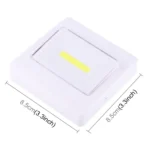 Mini White Light COB LED Wall Light , Switch Night Light Lamp - Image 4